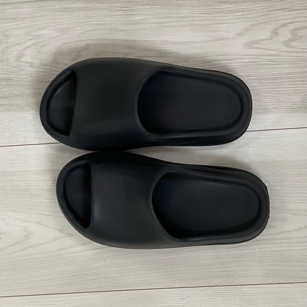 Black Slide Sandals
